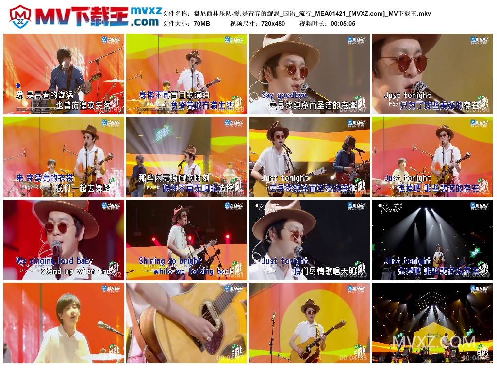 盘尼西林乐队-爱,是青春的漩涡_国语_流行_MEA01421